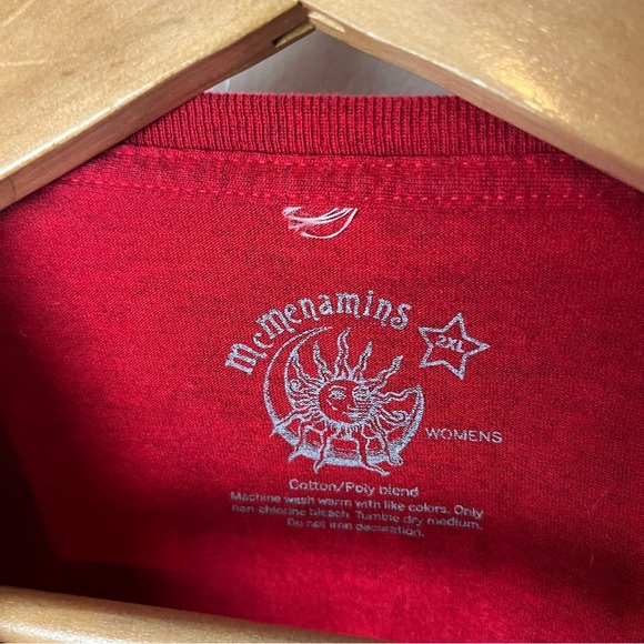McMenamins Pub T Shirt Womens 2XL Red Cosmic Tripster Portland Oregon Graphic - Picture 3 of 5